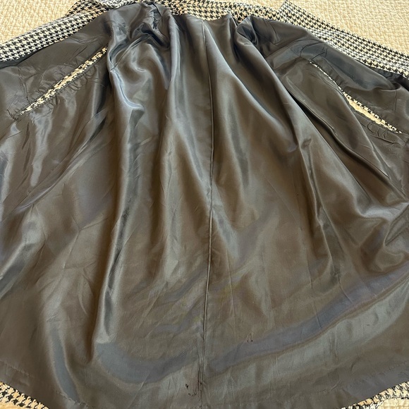 Vintage Houndstooth Cape Coat - Picture 5 of 7